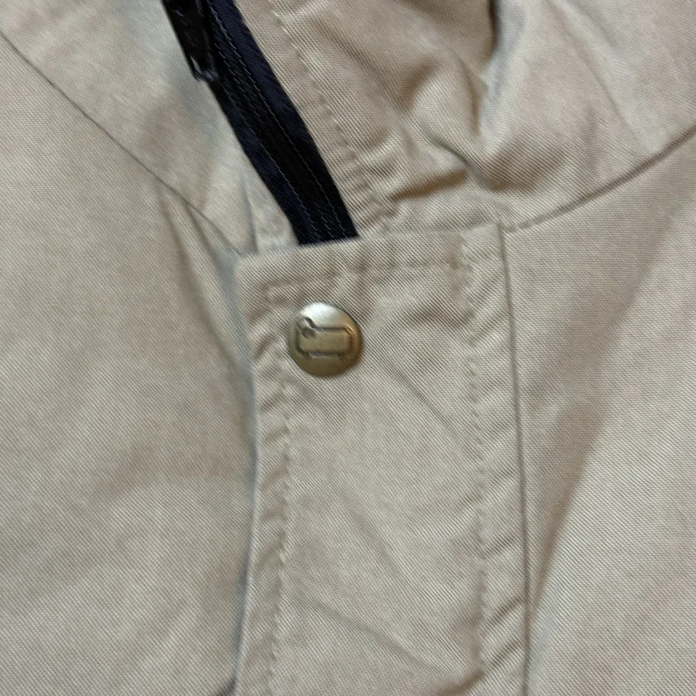 WoolRich khaki bomber Zip Up jacket Mens XL